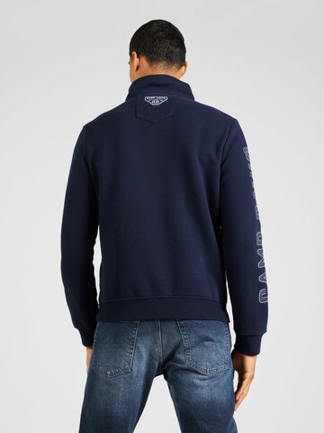 CAMP DAVID Sweatshirt 'Alaska Ice Tour' i blå