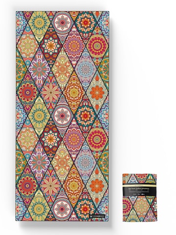 woodsandwaves Beach Towel 'Mosaics' in Mixed colors: front