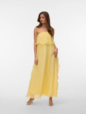 VERO MODA Kleid 'VMIRIS' in Gelb: Vorderseite