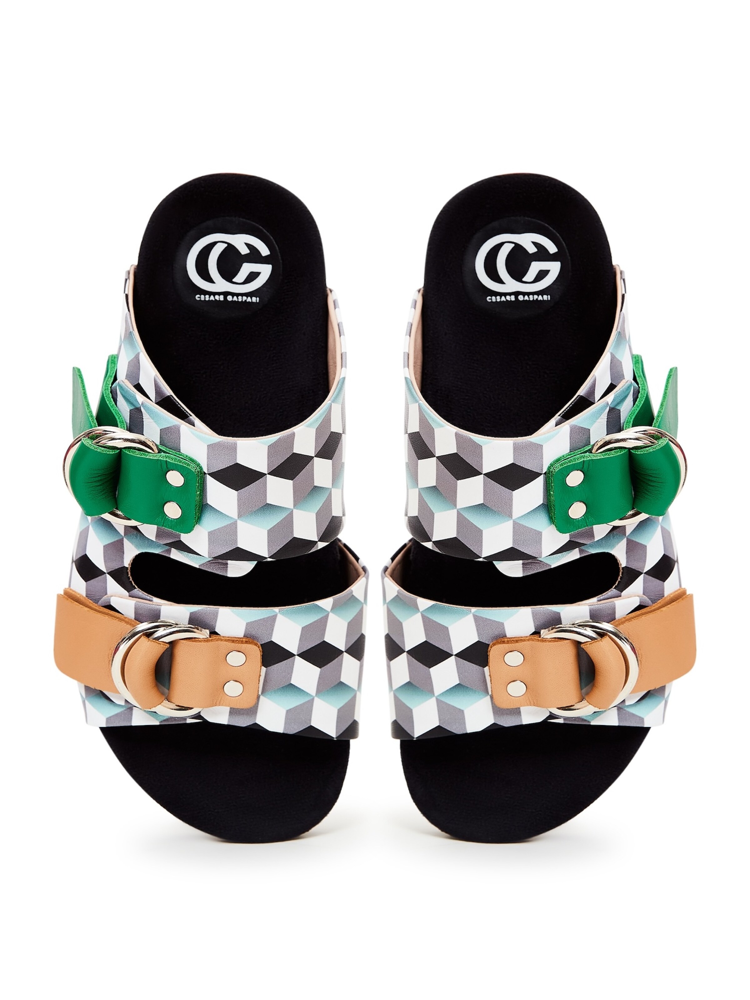 CESARE GASPARI Mules 'Mules' in Mixed colors