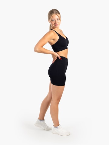 Smilodox Slimfit Sportbroek 'Phelia' in Zwart