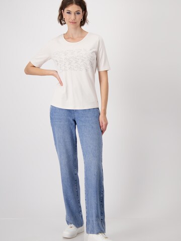 monari - Camiseta en beige
