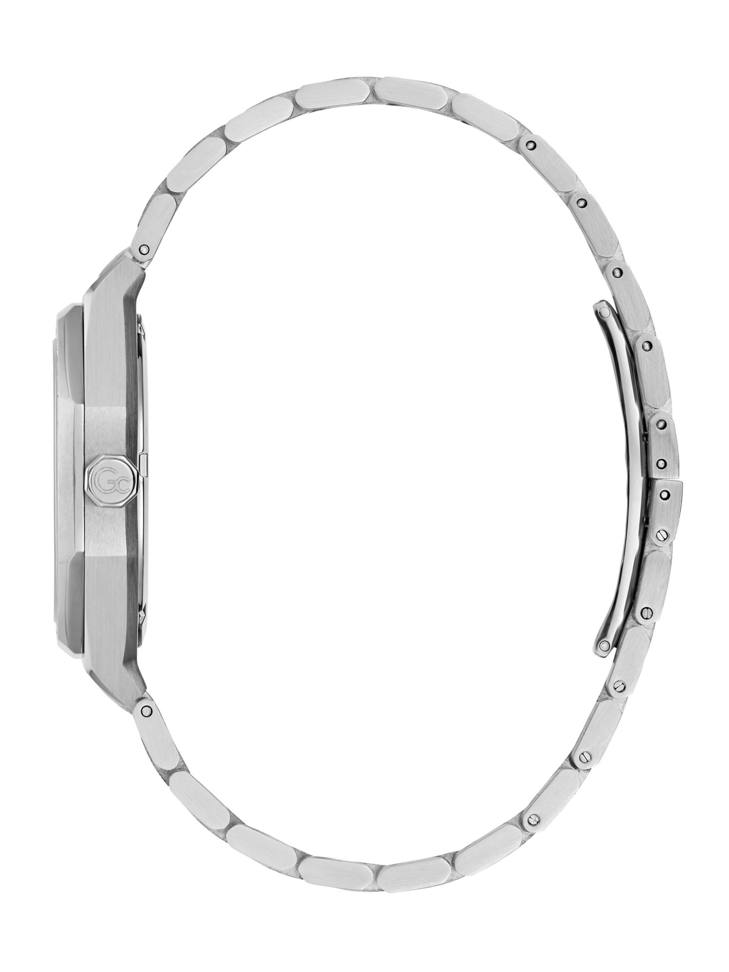 Gc Analoog horloge 'Coussin Sleek' in Zilver