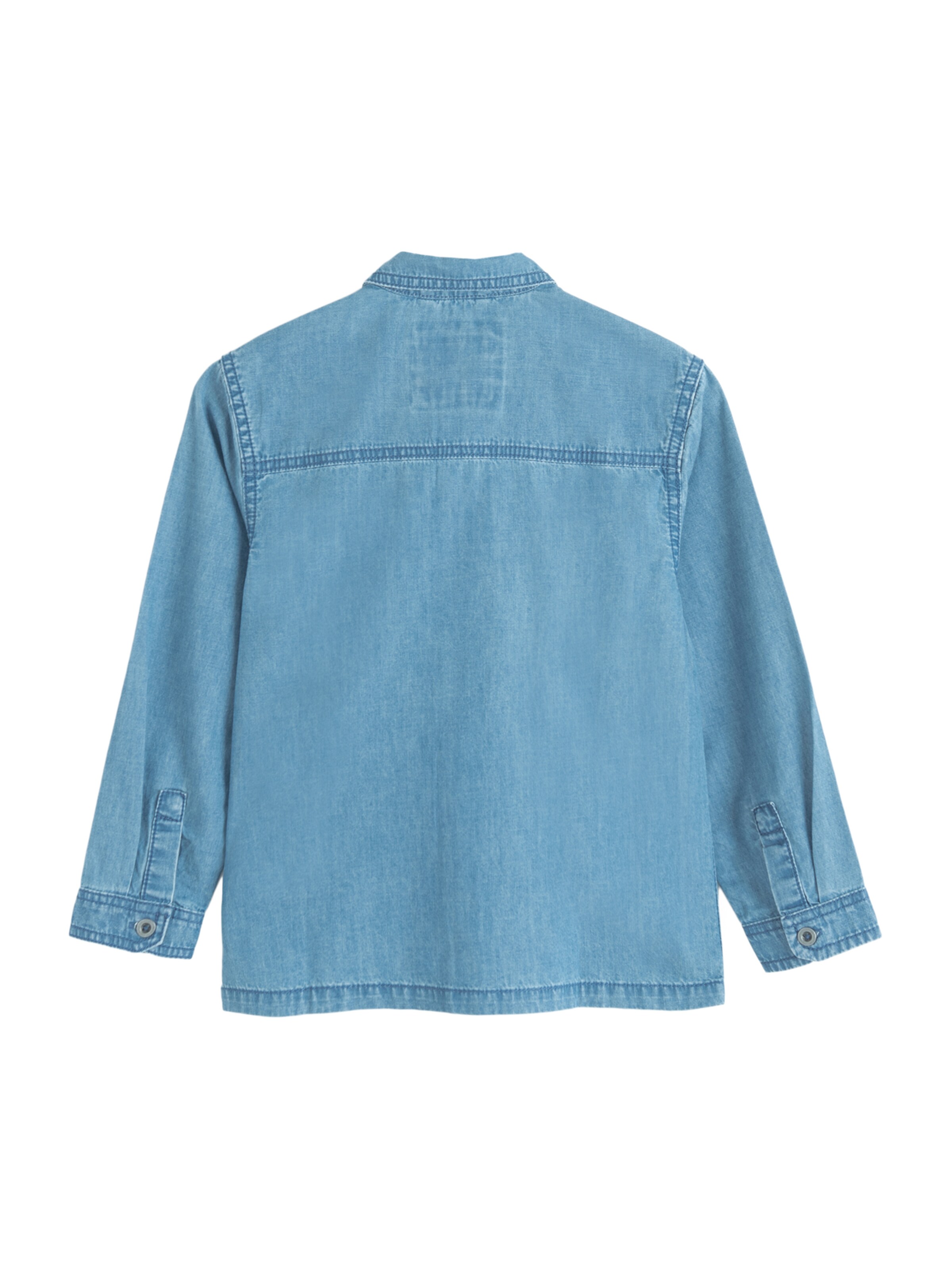 Coupe regular Chemise Cool Club en bleu : derrière