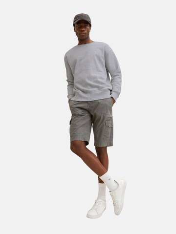 TOM TAILOR Regular Shorts in Grau