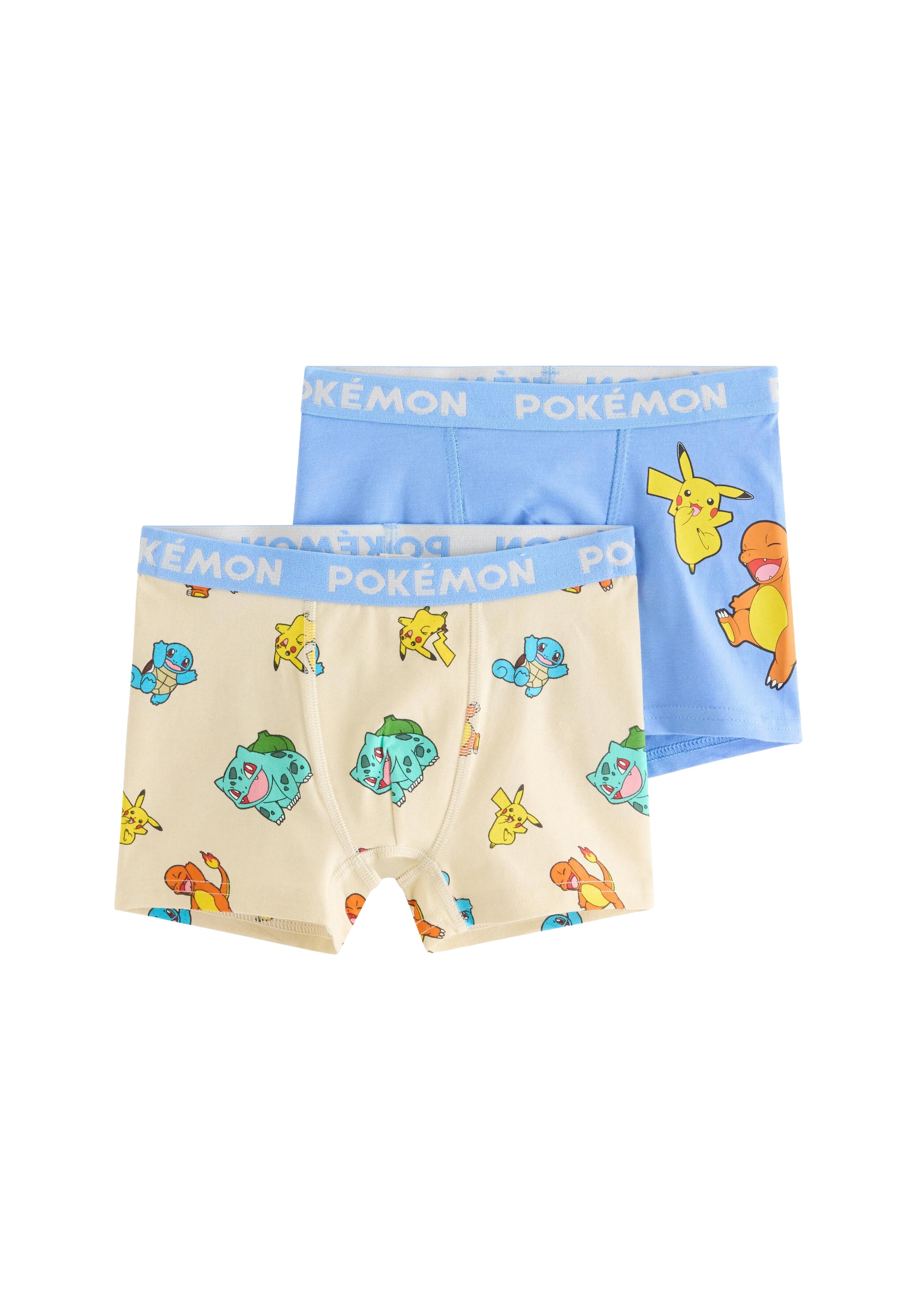 Lindex - Calzoncillo 'Pokemon' en beige: frente