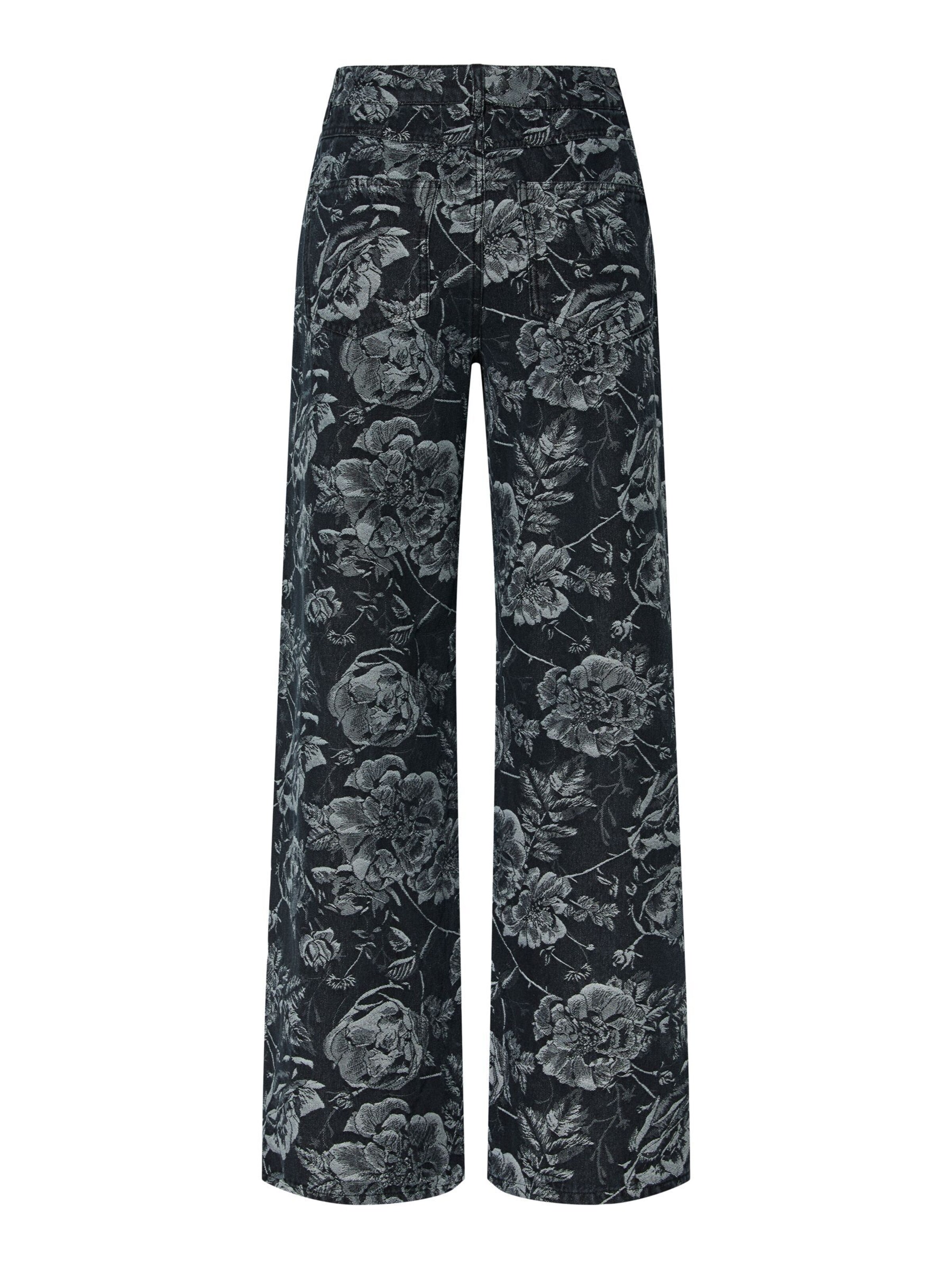 PIECES - Pierna ancha Vaquero 'PCMarosa' en negro