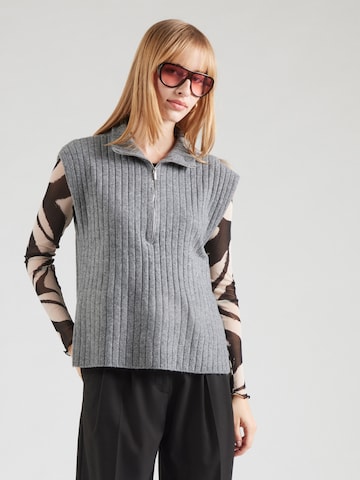 ONLY Sweater 'ONLJEANETT' in Grey: front