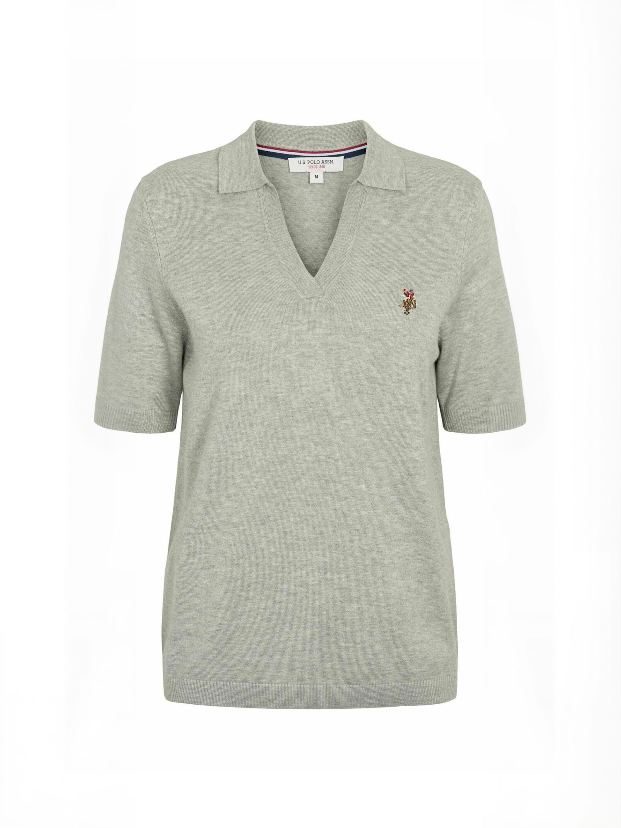 U.S. POLO ASSN. Polo shirt ' UWLilwan ' in Grau: Vorderseite