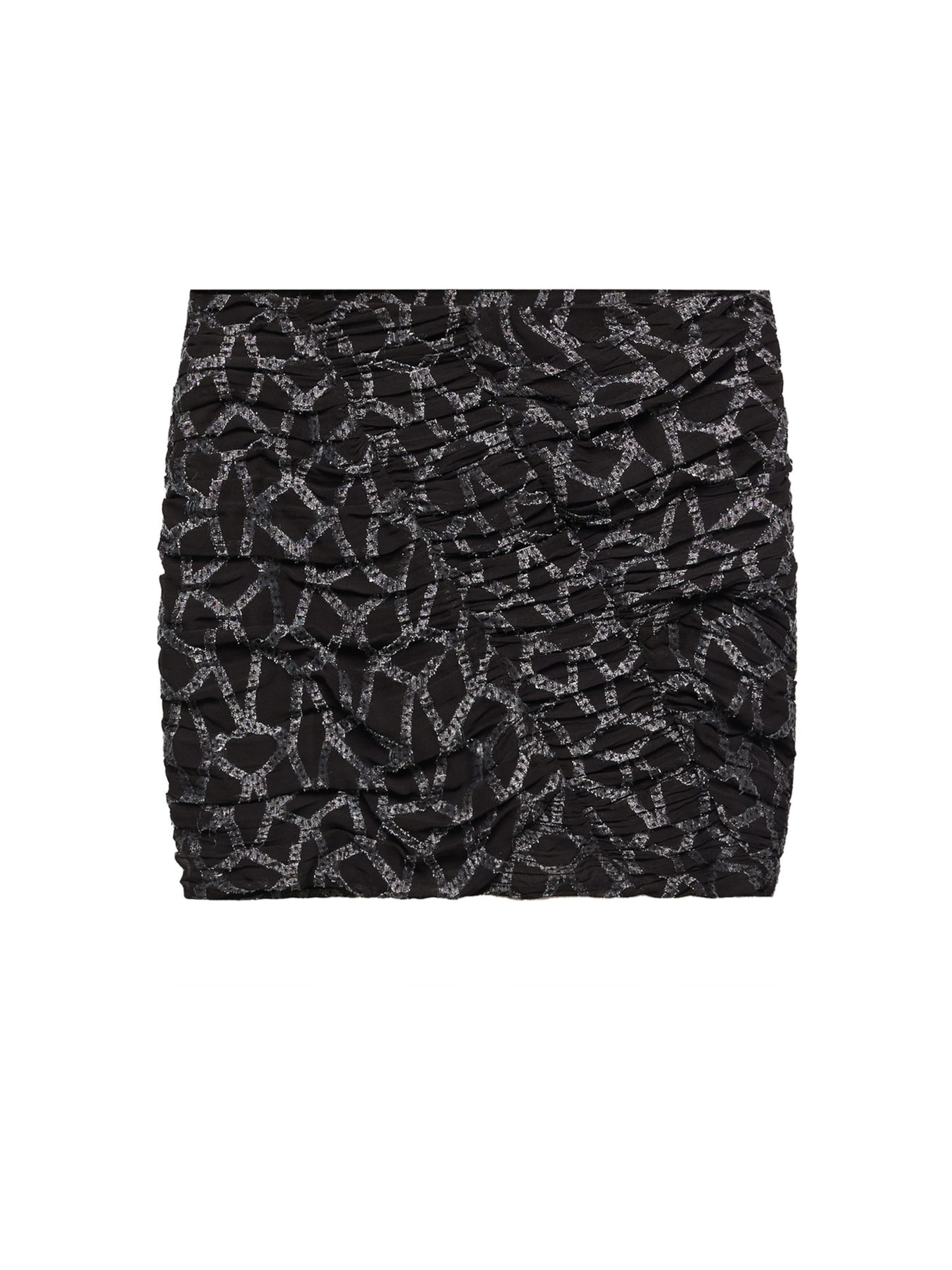 MANGO Sukně – černá: přední strana