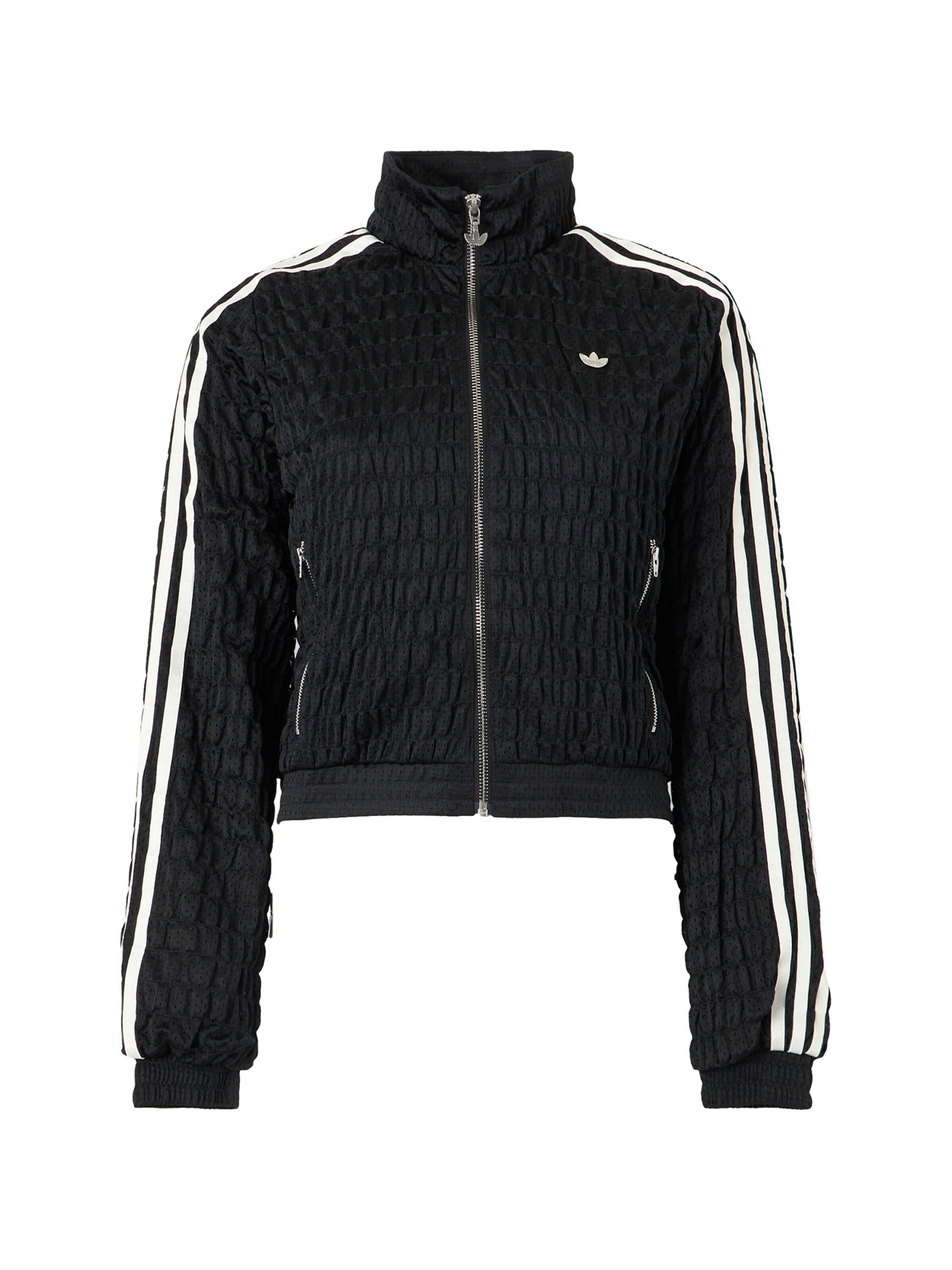 ADIDAS ORIGINALS Sweatvest in Zwart: voorkant