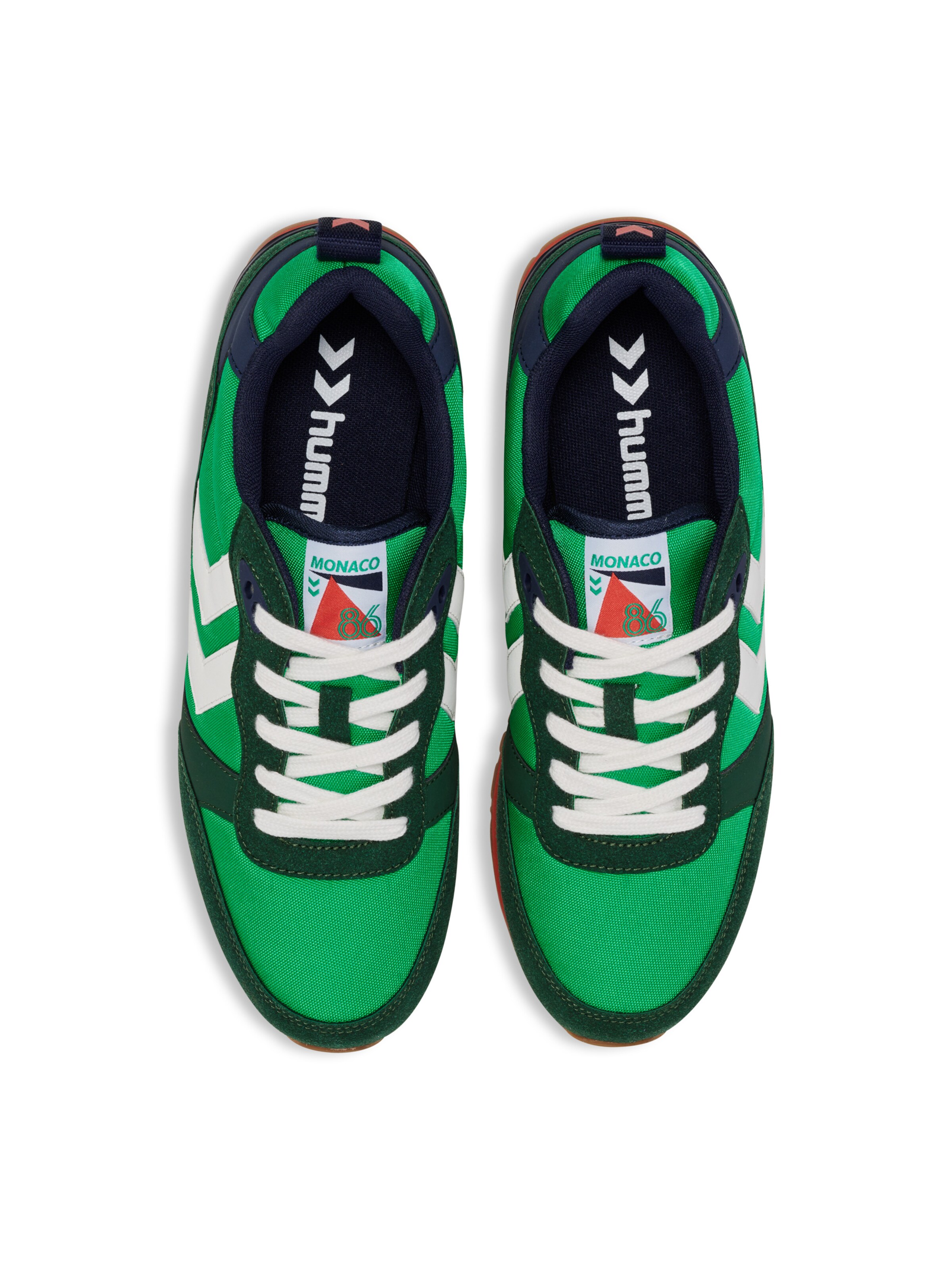 Hummel Sneakers 'Monaco 86' in Green
