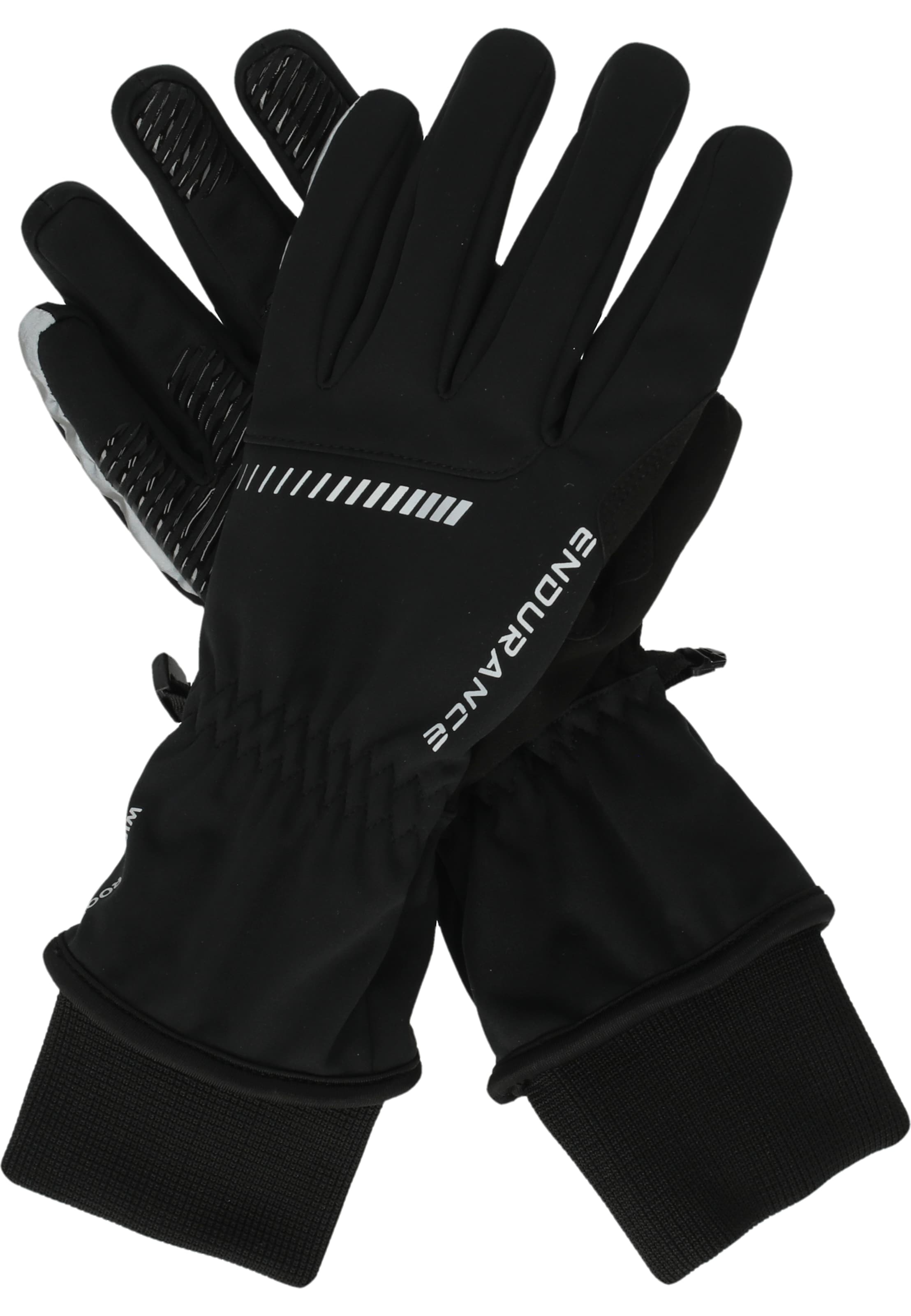 ENDURANCE Fingerhandschuhe 'Stena' in Schwarz
