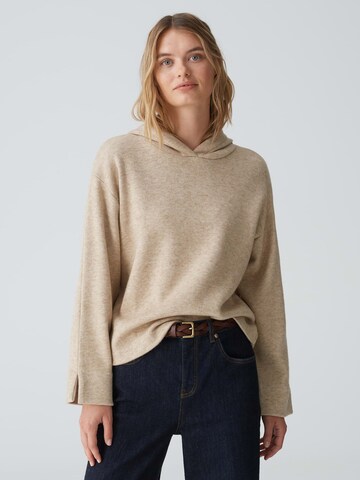 OPUS - Sudadera 'Genulo' en beige: frente