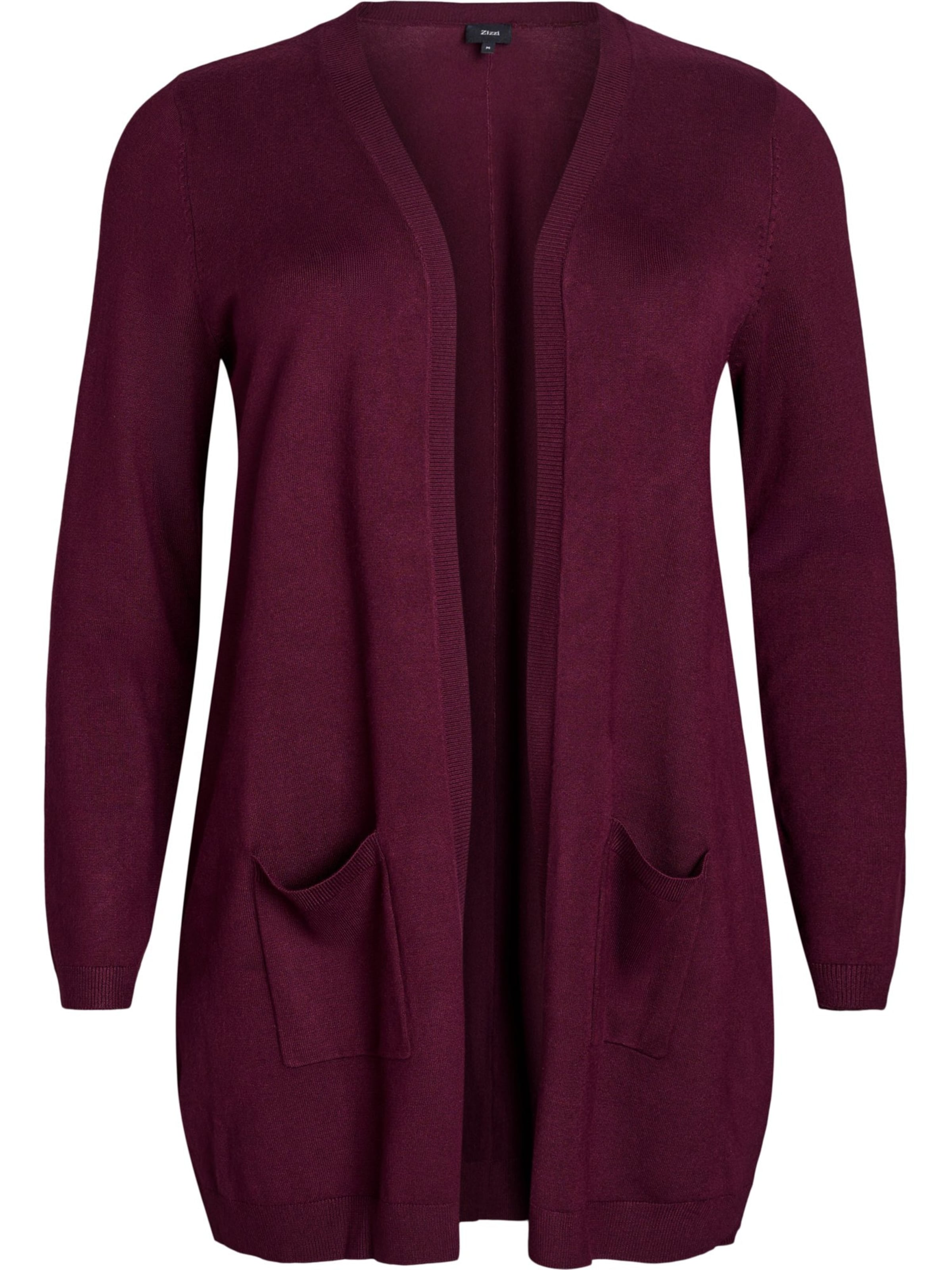 Kardiganas iš Zizzi, spalva – vyno raudona spalva, Prekių apžvalga