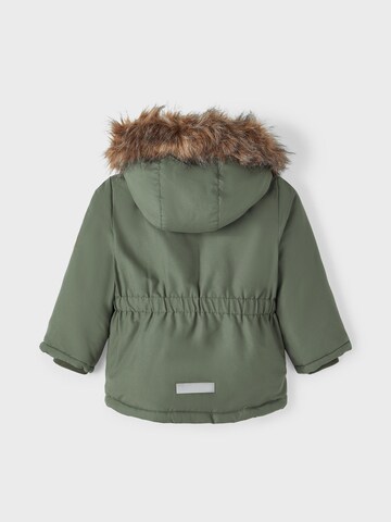 NAME IT Winter Jacket 'MARLIN' in Green