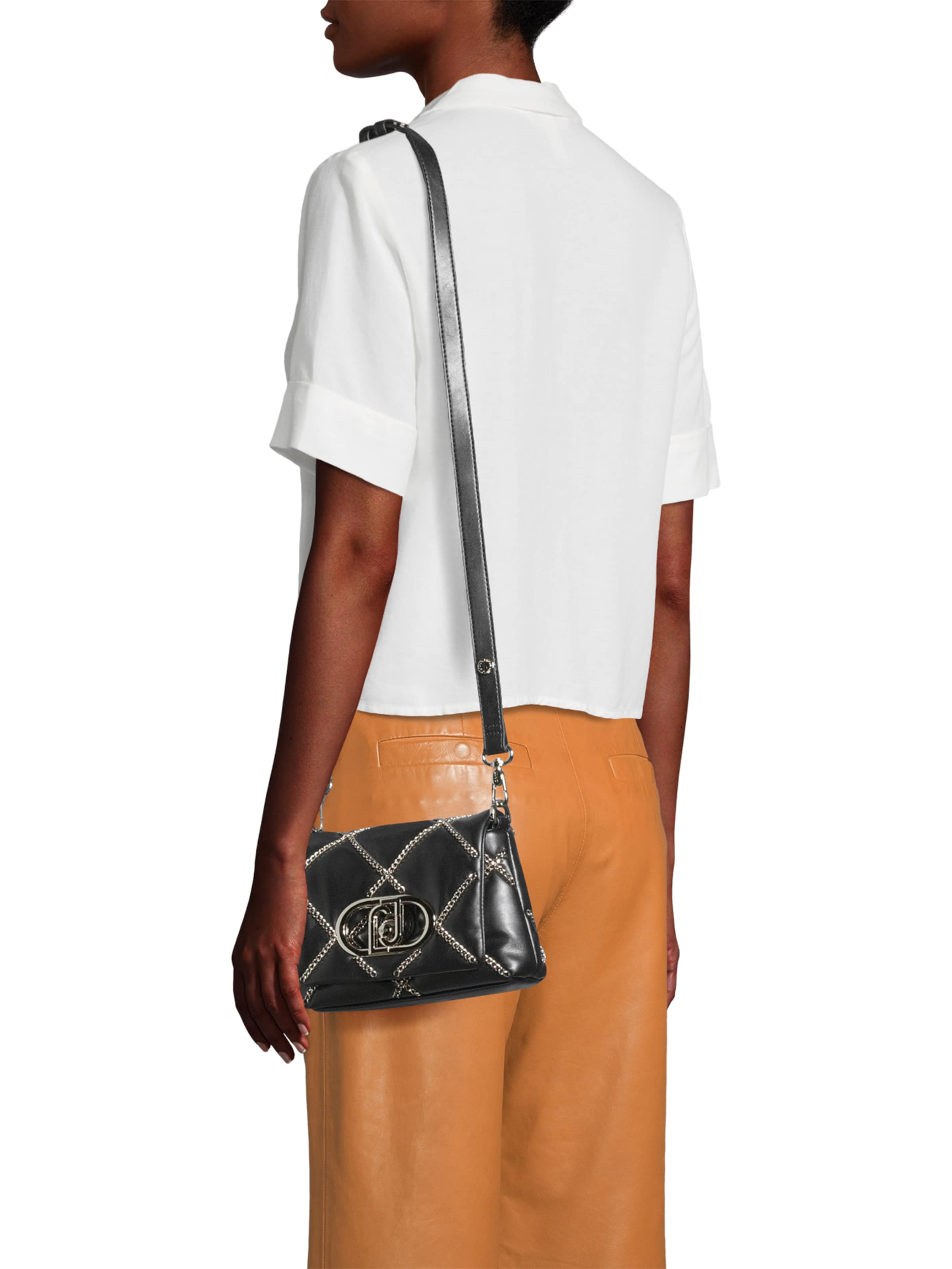 Liu Jo Schoudertas in Zwart