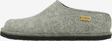 HAFLINGER Hausschuh 'Flair Smily' in Grau: Vorderseite