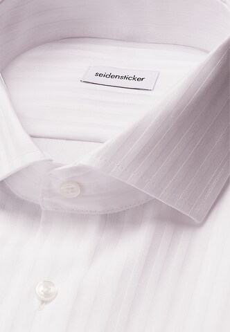 Coupe regular Chemise business SEIDENSTICKER en blanc