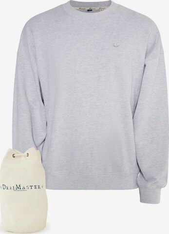 DreiMaster Vintage Sweatshirt in Grey: front