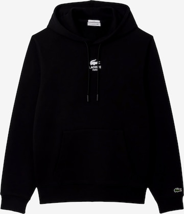 LACOSTE Collegepaita värissä musta: etupuoli