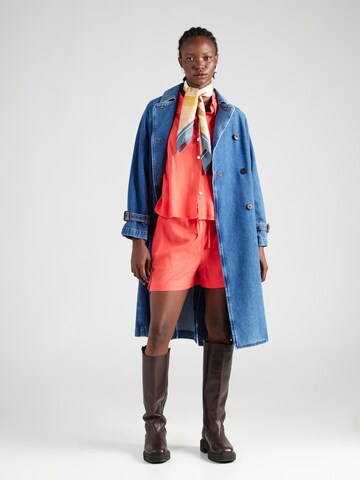 VERO MODA Voľný strih Nohavice 'MYMILO' - Červená
