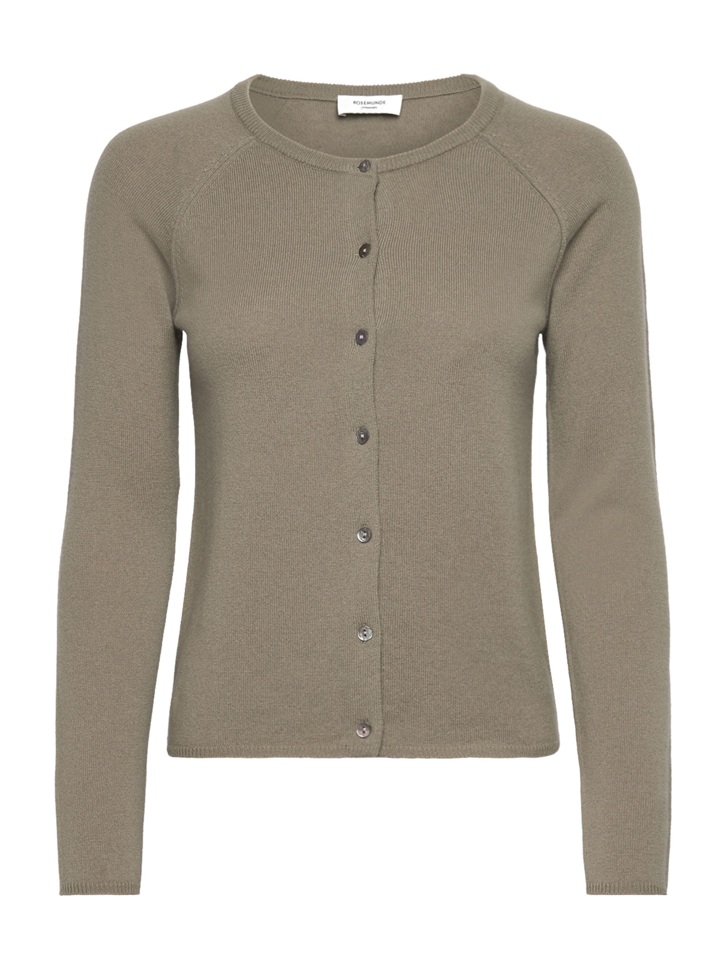 rosemunde Neuletakki 'Laica' värissä beige: etupuoli