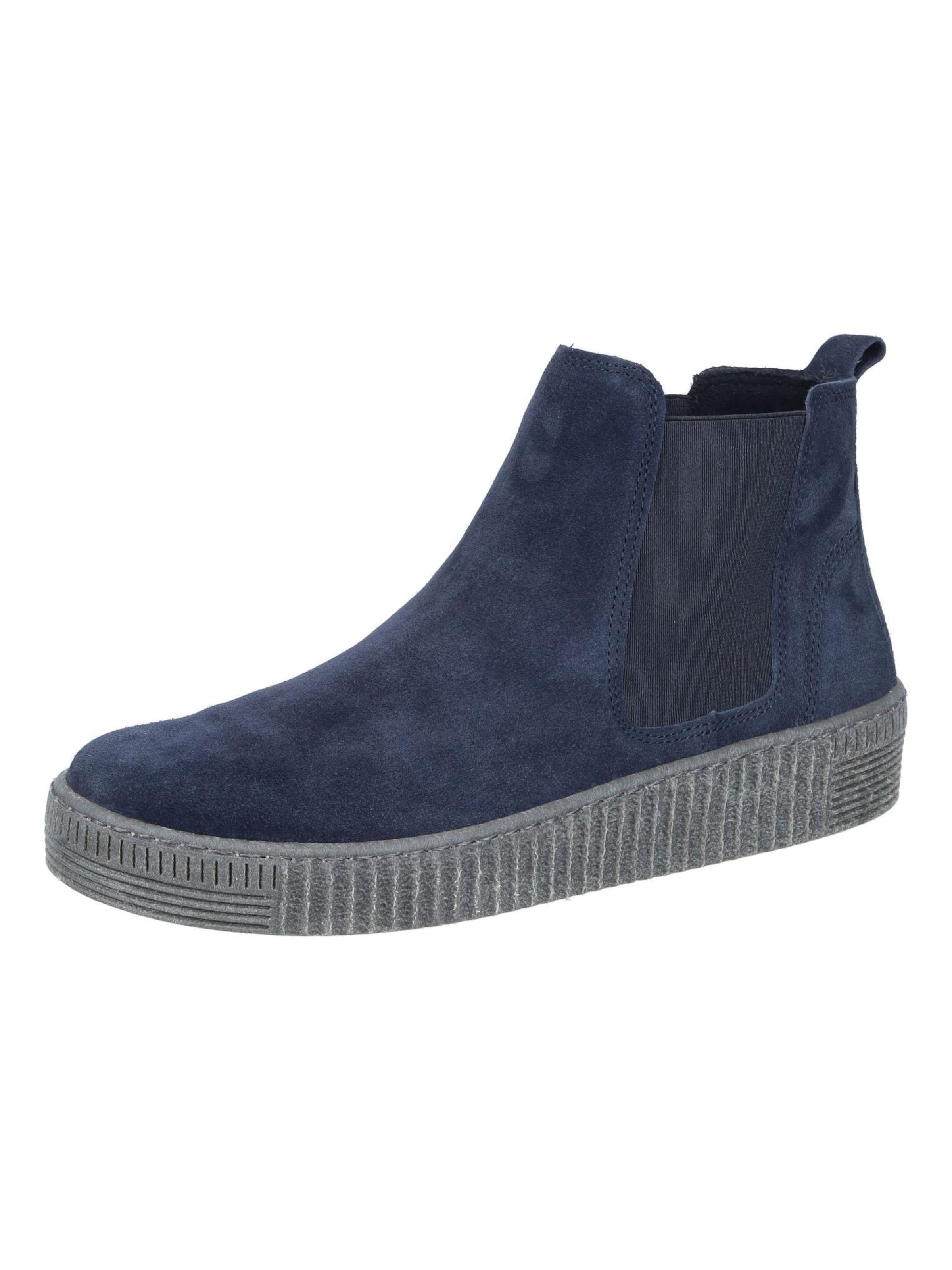 GABOR Enkellaarsjes in Blauw: voorkant