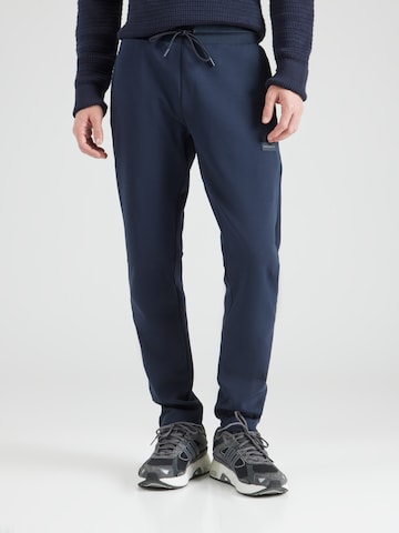 Tapered Pantaloni 'CLUB' di Hackett London in blu: frontale