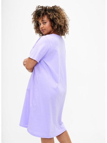 Chemise de nuit 'MALBA' Zizzi en violet