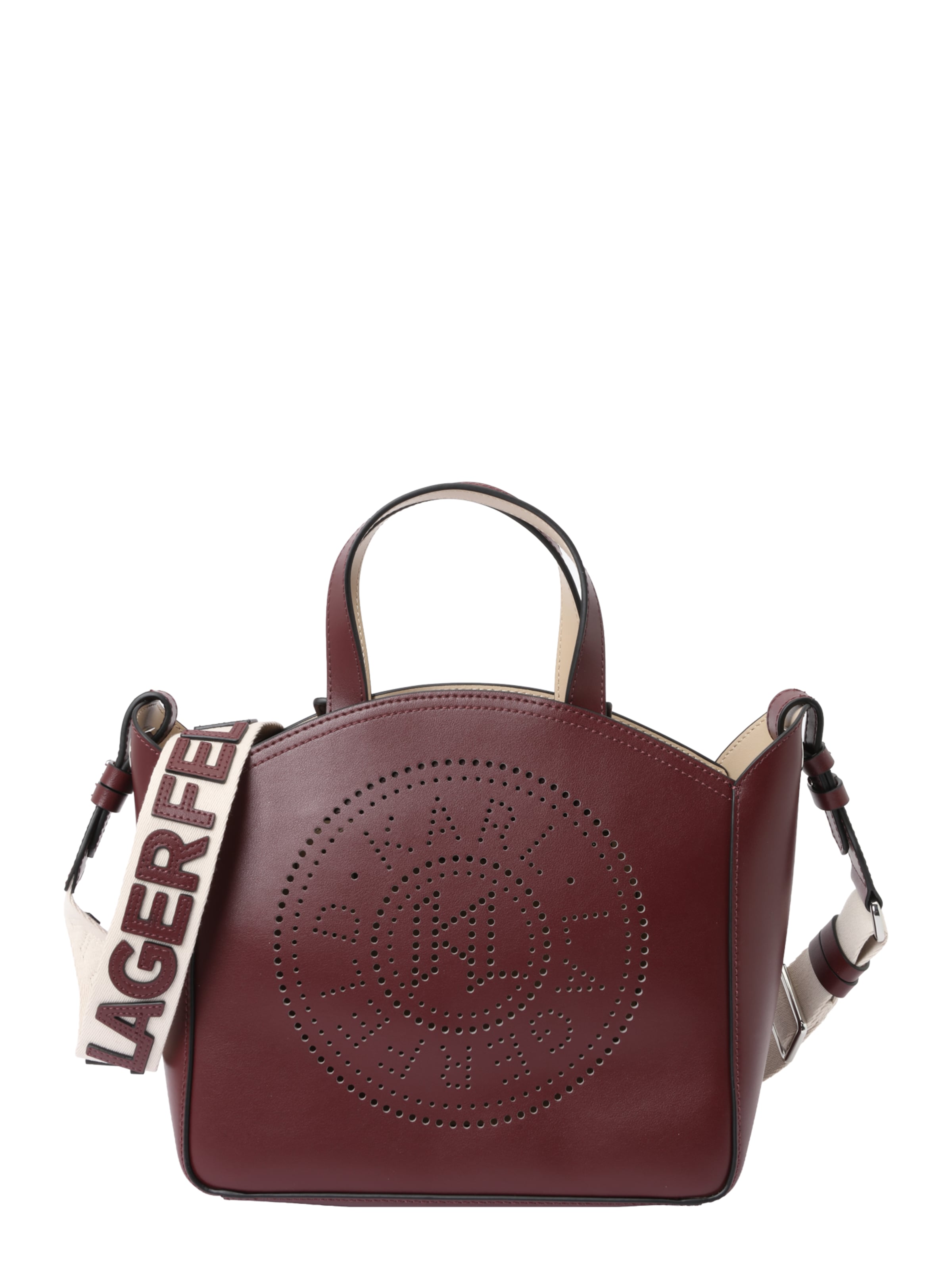 Karl Lagerfeld Handbag in Red: front