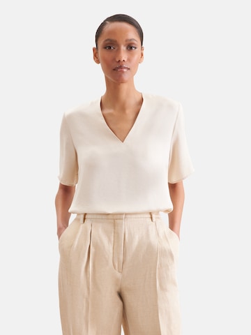 SEIDENSTICKER Blouse in Wit: voorkant