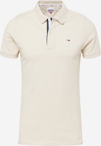 Tommy Jeans Skjorte i beige: forside