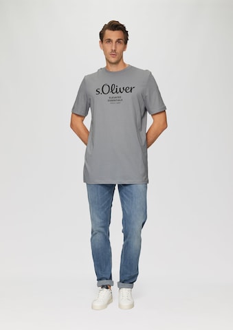 s.Oliver Men Big Sizes Shirt in Grau