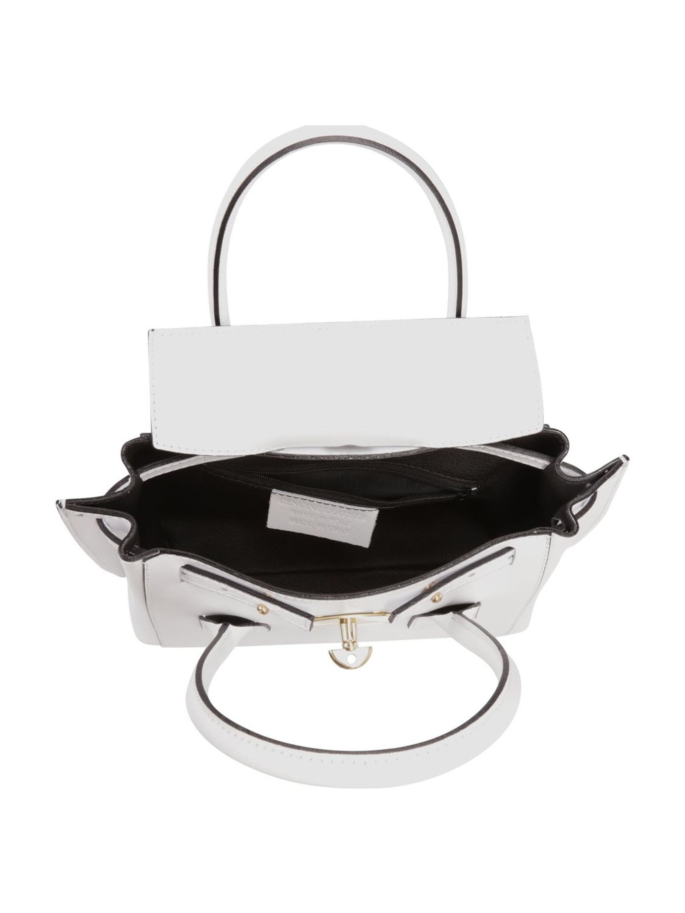 Borsa a mano di Toscanto in bianco