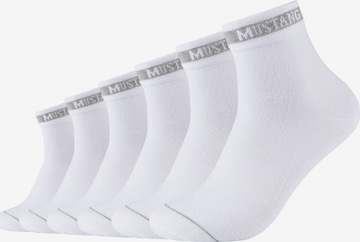 MUSTANG Socken in Weiß: front
