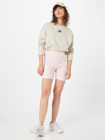 Tommy Jeans Sweatshirt i beige