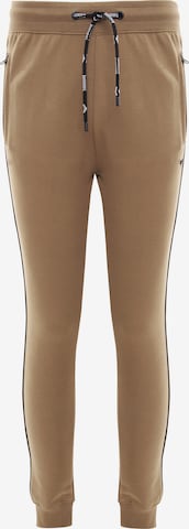 Threadbare Tapered Trousers 'Morris' in Beige: front