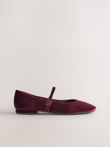 Ballerines à lanières Next en rouge