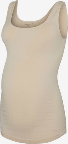 MAMALICIOUS Top 'HEAL' in Beige