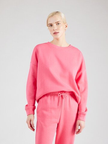 Sweat-shirt 'CHILLI' PIECES en rose : devant