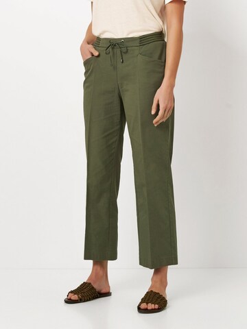 TONI Loose fit Pleated Pants 'Sue' in Green