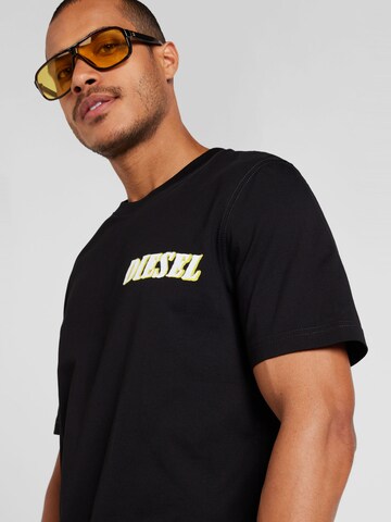DIESEL - Camiseta 'T-ADJUST-K12' en negro
