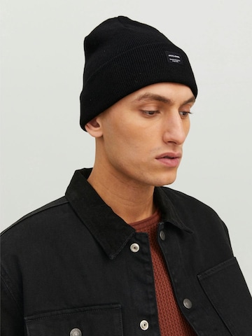 JACK & JONES Beanie 'DNA' in Black