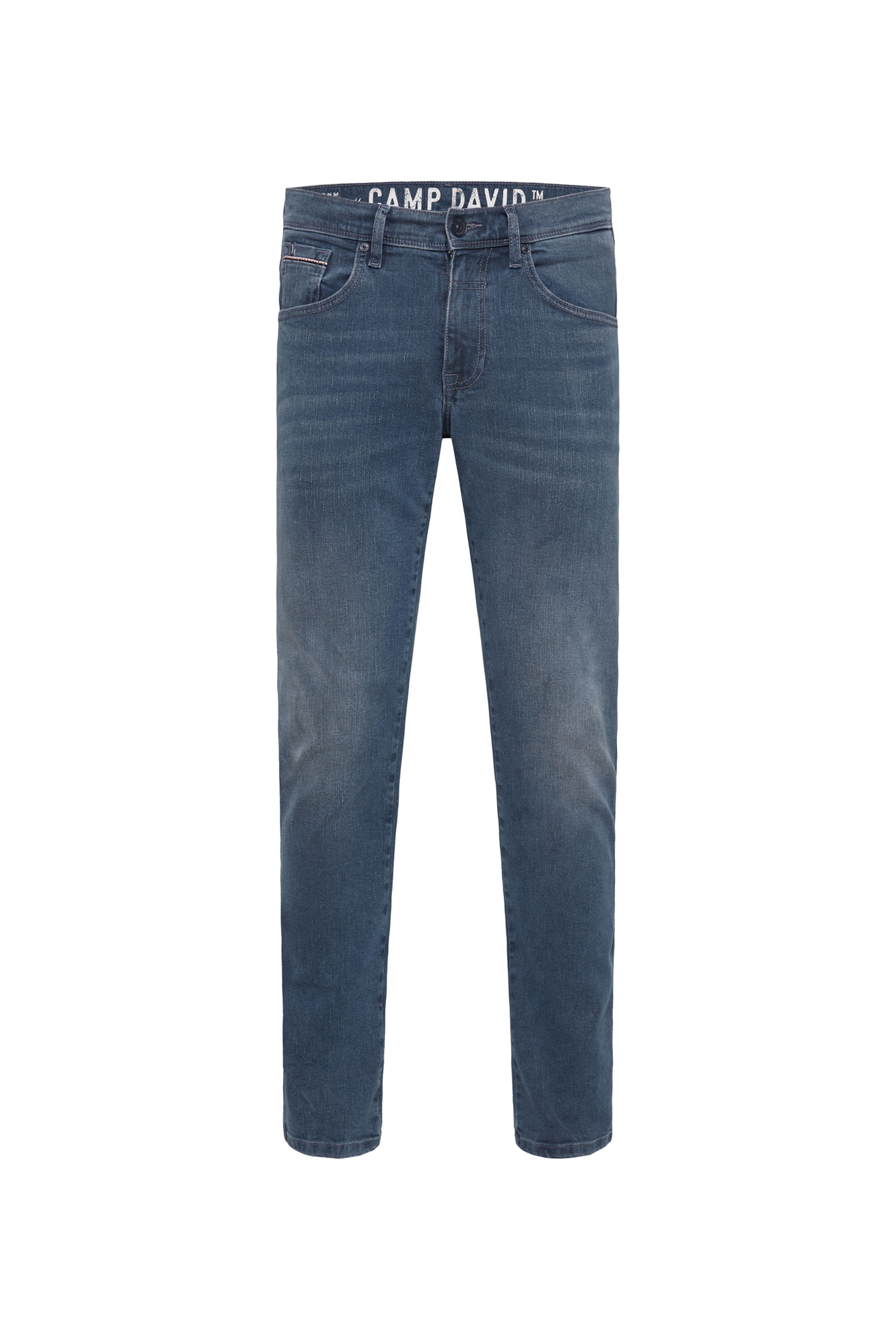 CAMP DAVID Regular Jeans DA:VD Regular Fit in Blau: Vorderseite
