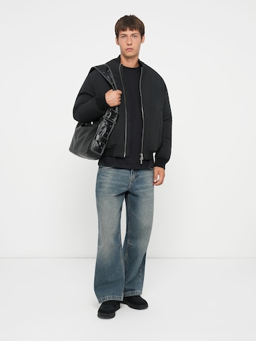 JACK & JONES Prehodna jakna 'JCOAURA' | črna barva