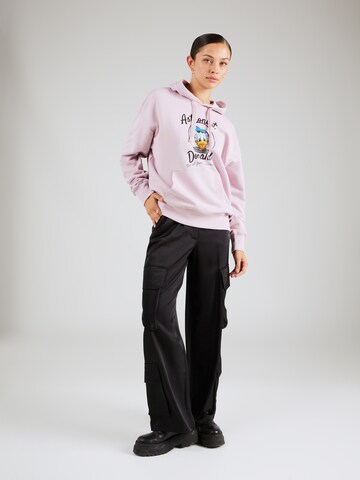 UNITED COLORS OF BENETTON Sweatshirt i rosa