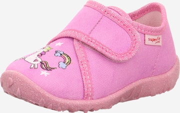 SUPERFIT - Zapatillas de casa 'SPOTTY' en rosa: frente