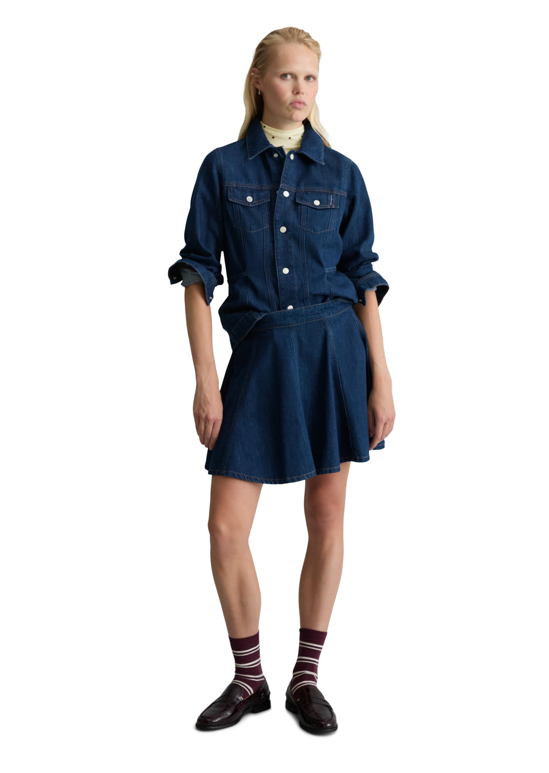 Marc O'Polo DENIM Skirt in Blue
