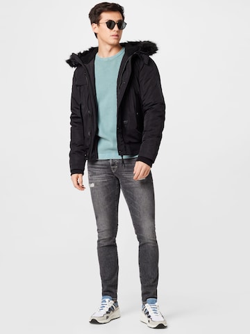 Superdry Jacke in Schwarz